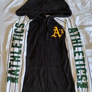 VS PINK Oakland A’s Sequins Sweater